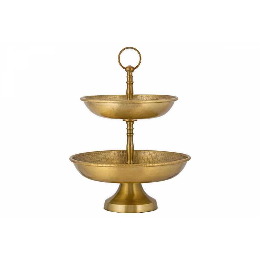 Nkuku Mahika Stand - Antique Brass