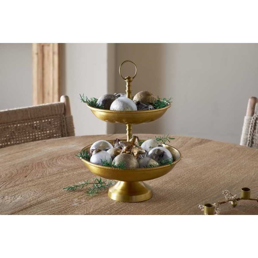 Nkuku Mahika Stand - Antique Brass