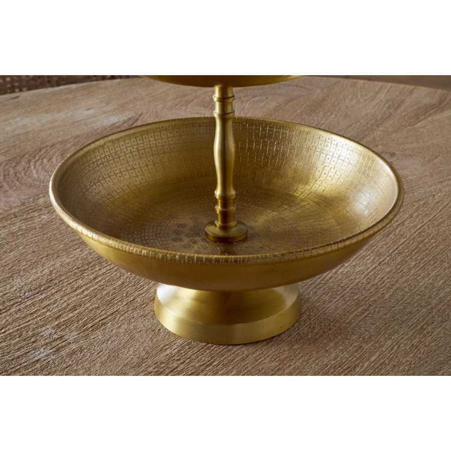 Nkuku Mahika Stand - Antique Brass