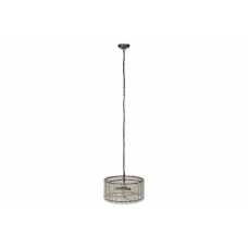 Nkuku Nauka Statement Pendant - Aged Bronze & Clear Nkuku Nauka Statement Pendant - Aged Bronze & Clear