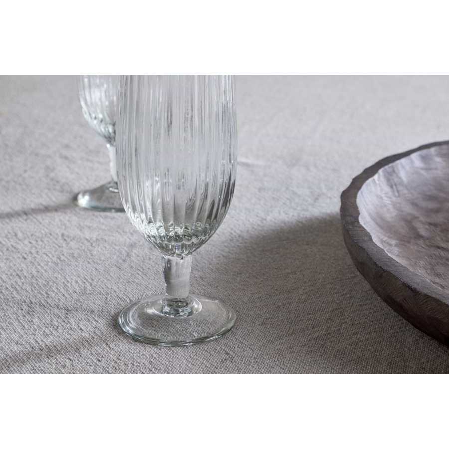 Nkuku Otuba Champagne Flute - Clear (Set of 4)