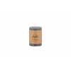Nkuku Rustic Soy Blend Mini Pillar Candle - Charcoal