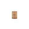 Nkuku Rustic Soy Blend Mini Pillar Candle - Rust