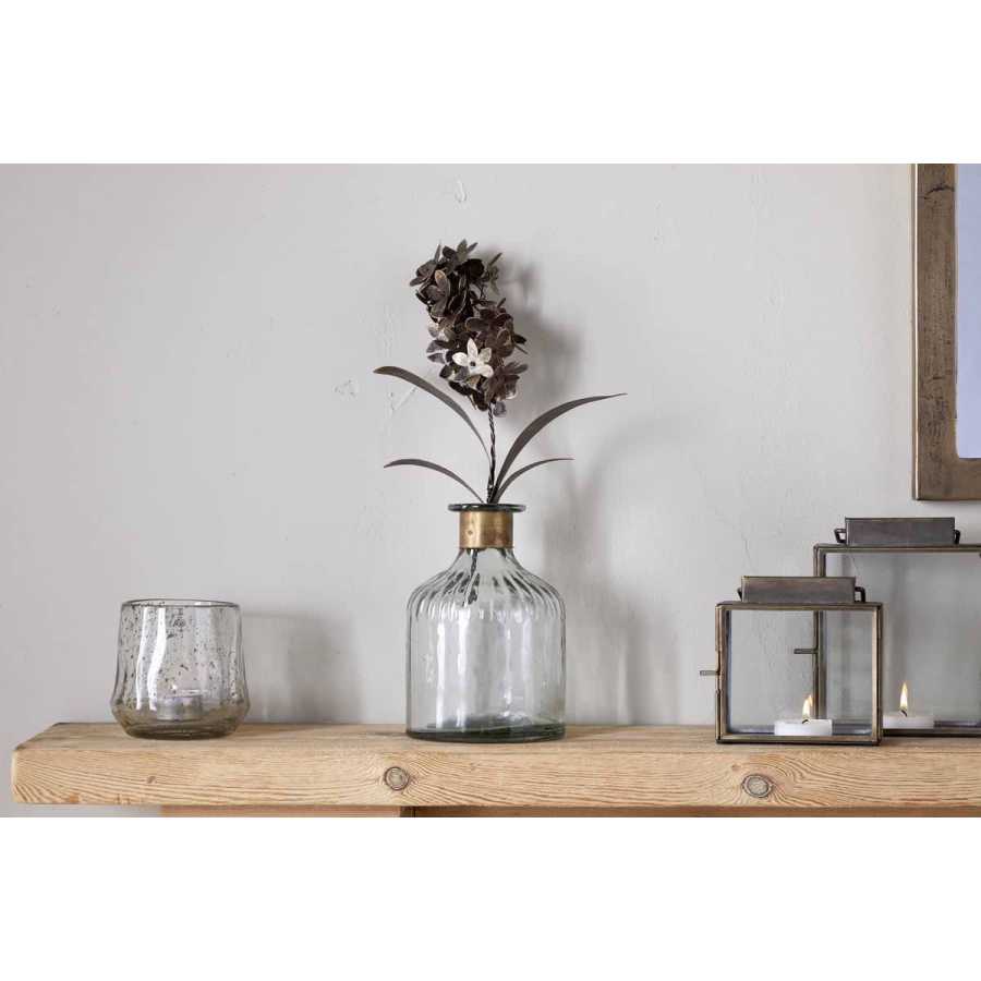 Nkuku Svara Stem Hyacinth - Antique Brass
