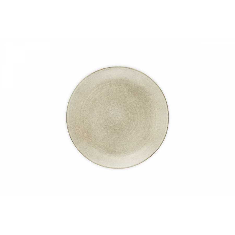 Nkuku Valinha Earthenware Dinnerware Set - Grey  (Set of 12)