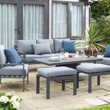 Handpicked Titchwell Outdoor Sofa Set With Adjustable Table