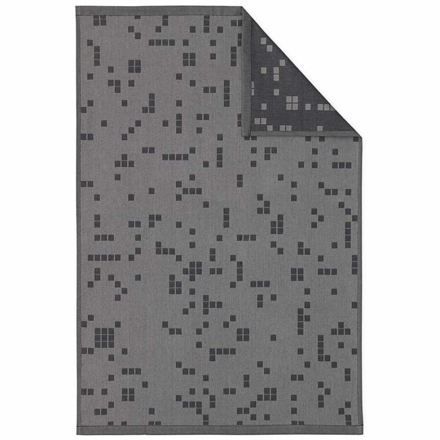 Normann Copenhagen Illusion Tea Towel - Smoked Grey