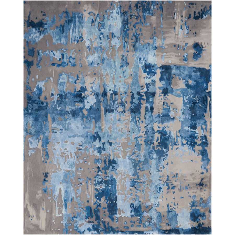 Nourison Prismatic PRS10 Rug - Blue & Grey