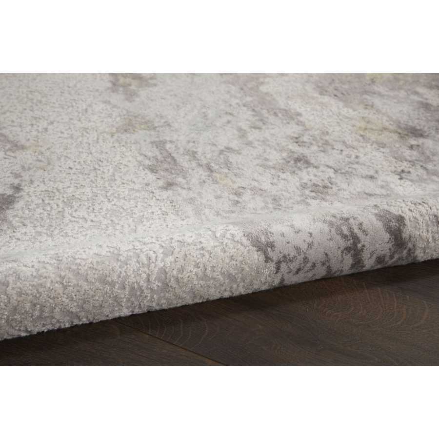 Nourison Silky Textures SLY03 Rug - Brown & Ivory