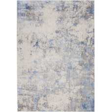 Nourison Silky Textures SLY04 Rug - Ivory & Grey