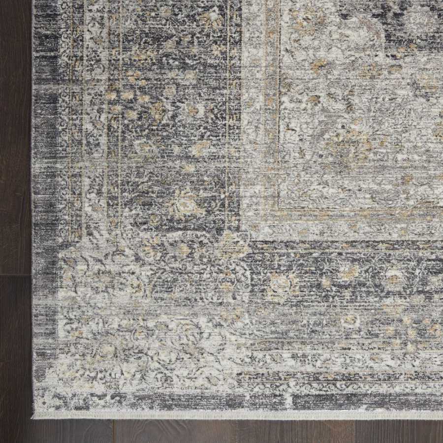 Nourison Starry Nights STN05 Rug - Charcoal & Cream