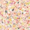 Ohpopsi Abstract Fragments ABS50117W Wallpaper - Coral Crush