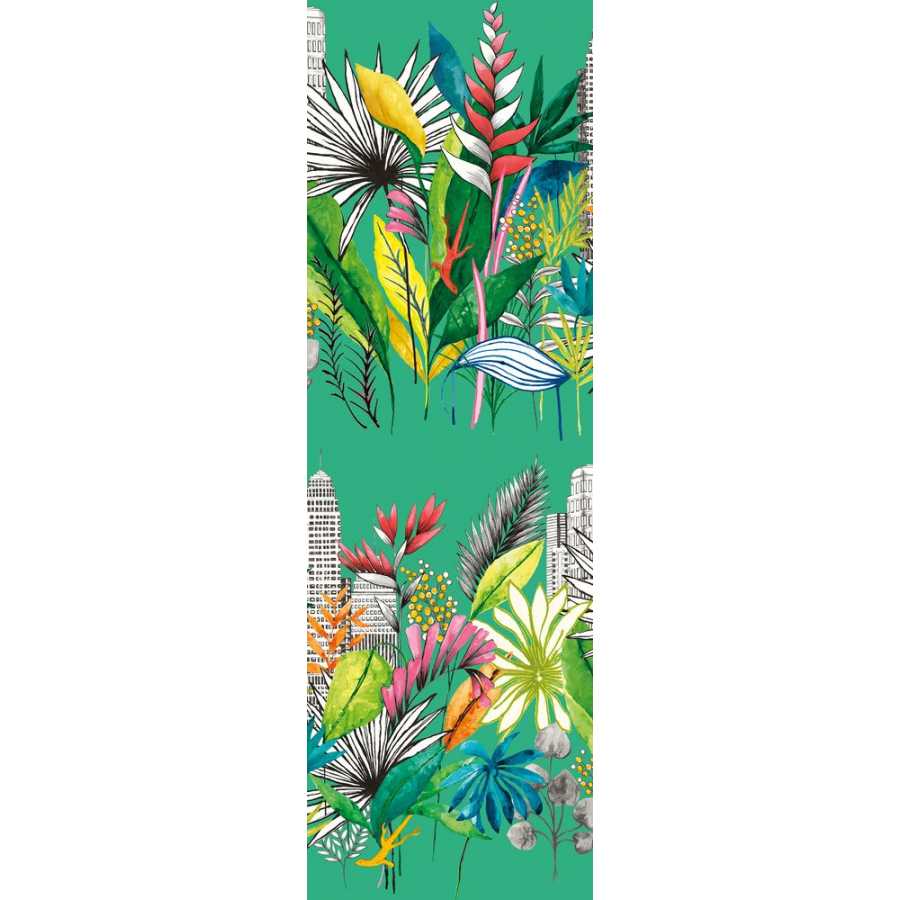 Ohpopsi Concept Urban Tropic CEP50111W Wallpaper - Emerald