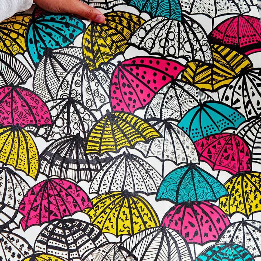 Ohpopsi Concept Jolly Brollies CEP50118W Wallpaper - Juicy