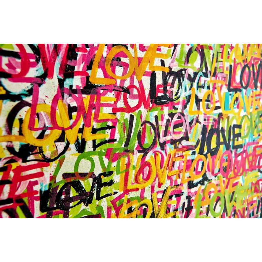 Ohpopsi Concept Love Scribble CEP50119W Wallpaper - Multi Riot