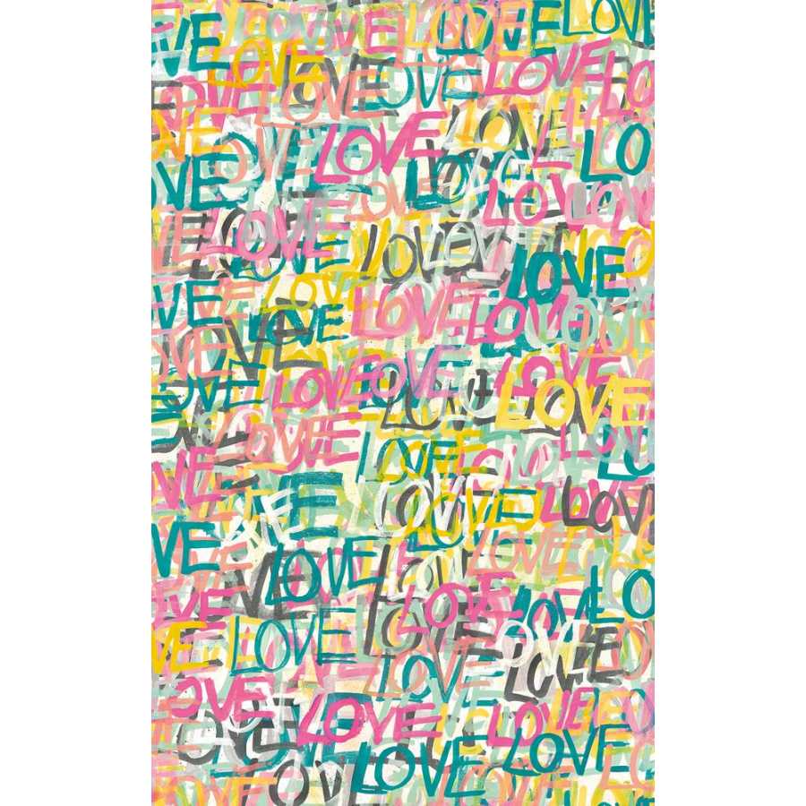 Ohpopsi Concept Love Scribble CEP50122W Wallpaper - Pastel Pop