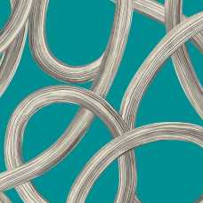 Ohpopsi Concept Twisted Geo CEP50124W Wallpaper - Turquoise