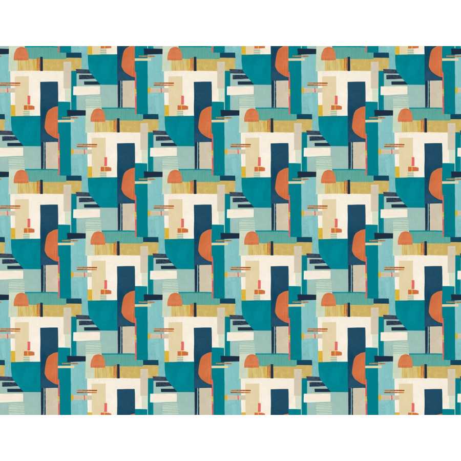 Ohpopsi Concept Blocs CEP50131W Wallpaper - Ocean