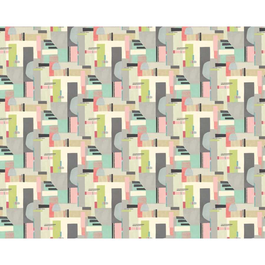 Ohpopsi Concept Blocs CEP50134W Wallpaper - Pastel Pop