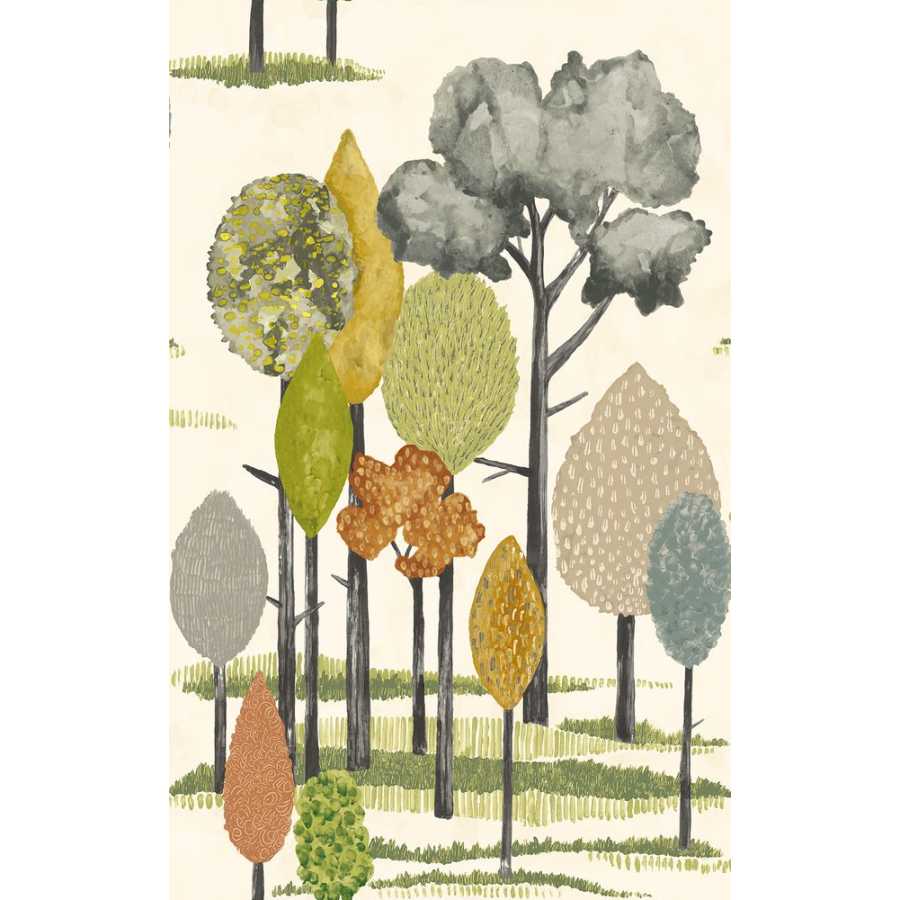 Ohpopsi Concept Tall Trees CEP50135W Wallpaper - Olive