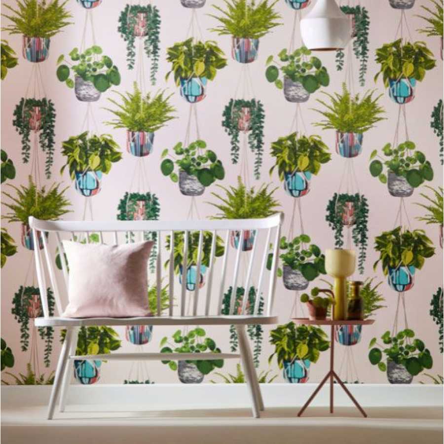 Ohpopsi Grafik Houseplant GRA50110W Wallpaper - Ballet Slipper