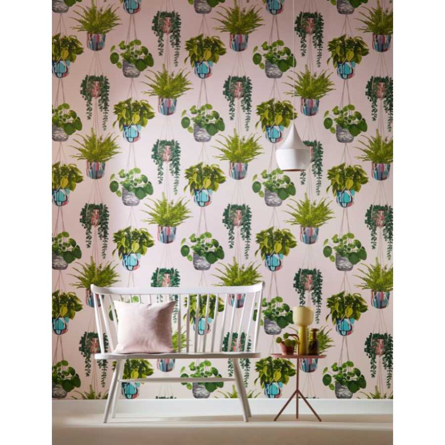 Ohpopsi Grafik Houseplant GRA50110W Wallpaper - Ballet Slipper