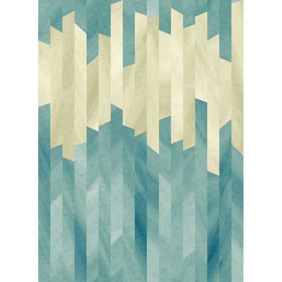 Ohpopsi Grafik Strata GRA50117W Wallpaper - Seafoam