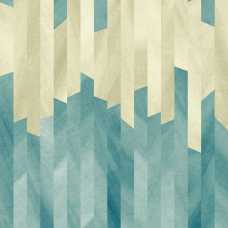 Ohpopsi Grafik Strata GRA50117W Wallpaper - Seafoam