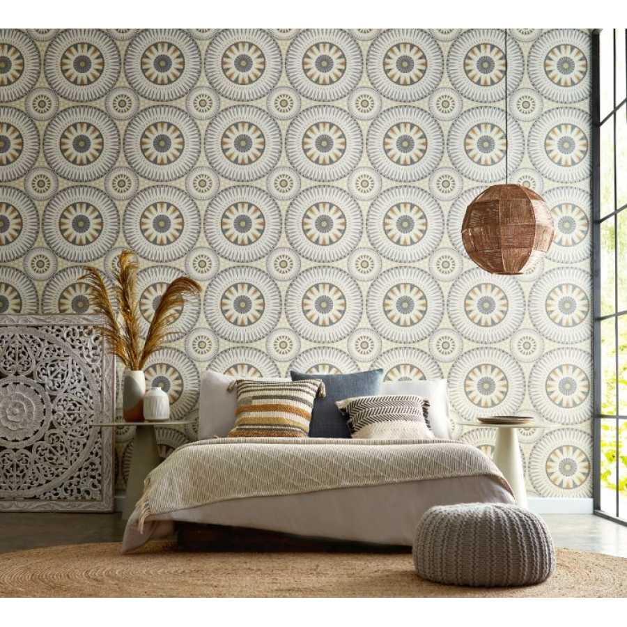 Ohpopsi Grafik Large Ellipse GRA50123W Wallpaper - Fossil