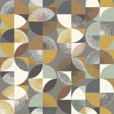 Ohpopsi Grafik Orb GRA50128W Wallpaper - Caramel