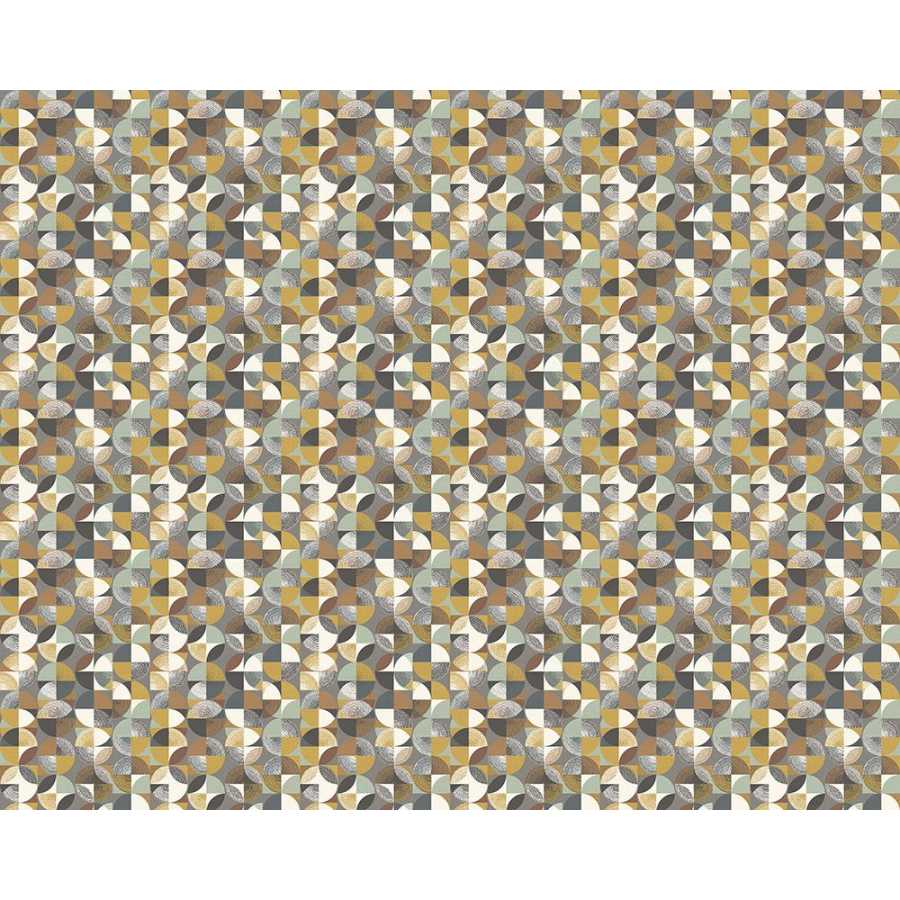 Ohpopsi Grafik Orb GRA50128W Wallpaper - Caramel