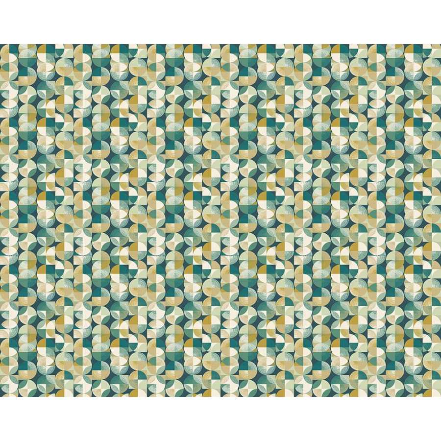 Ohpopsi Grafik Orb GRA50130W Wallpaper - Spruce