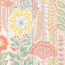 Ohpopsi Ichika Seedheads IKA50132W Wallpaper - Ballet Slipper