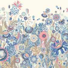 Ohpopsi Ichika Bloom IKA50140M Mural Wallpaper - Sky & Blossom