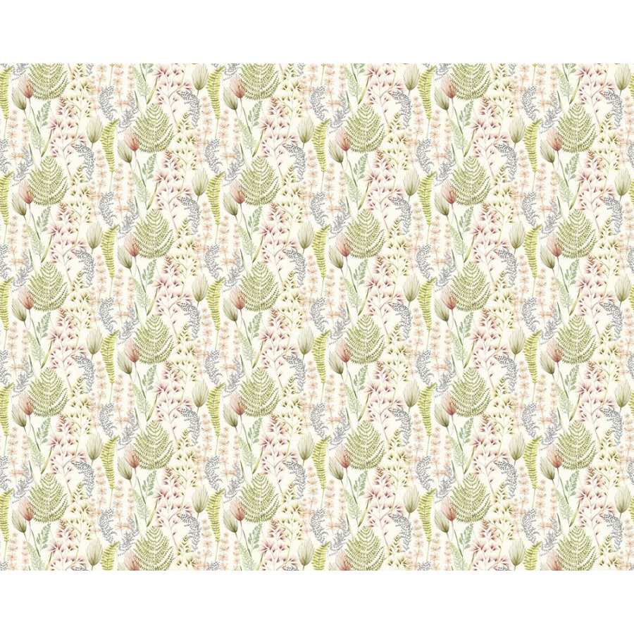 Ohpopsi Jardin Summer Ferns JRD50103W Wallpaper - Terracotta