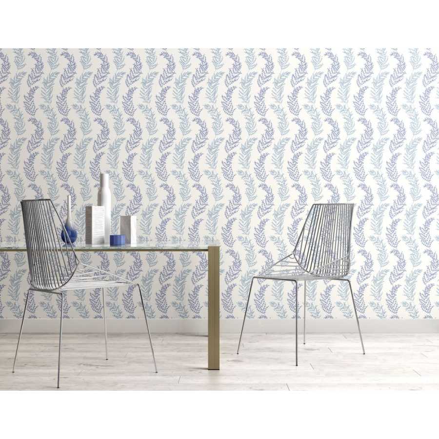 Ohpopsi Jardin Mimosa Trail JRD50110W Wallpaper - Blue