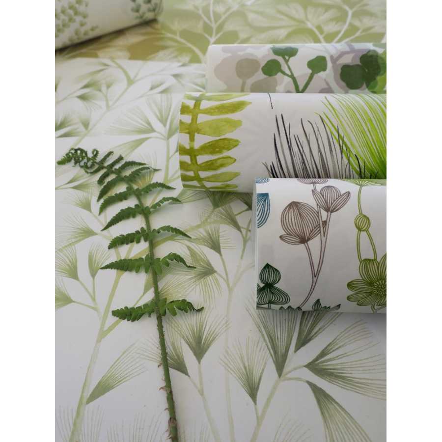 Ohpopsi Jardin Arabella JRD50120W Wallpaper - Green Cream