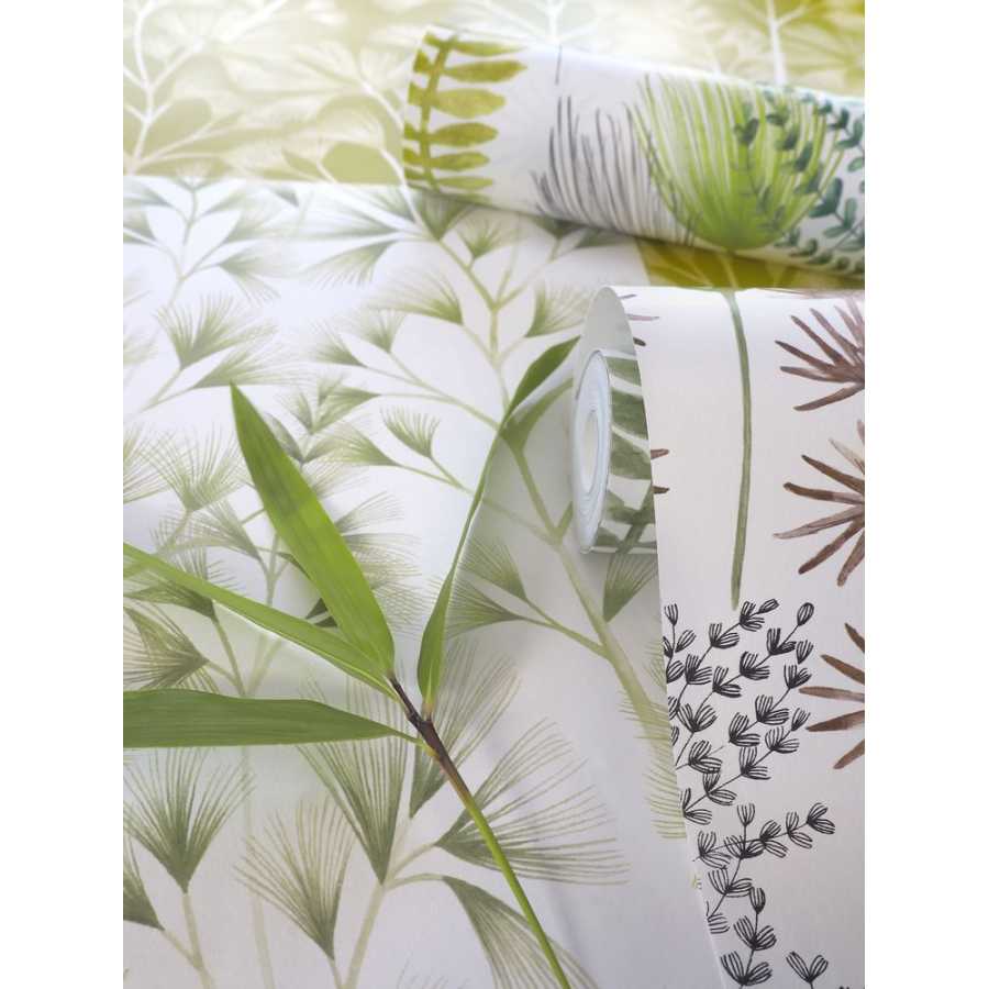 Ohpopsi Jardin Arabella JRD50120W Wallpaper - Green Cream