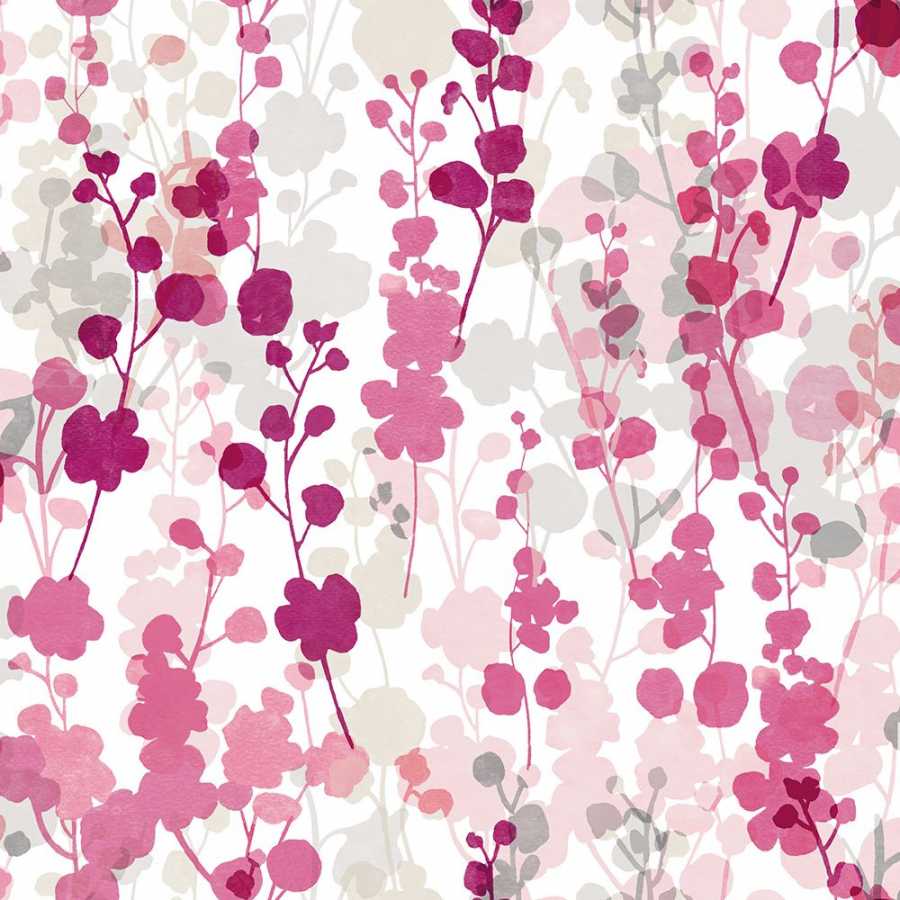 Ohpopsi Jardin Blossom JRD50123W Wallpaper - Raspberry