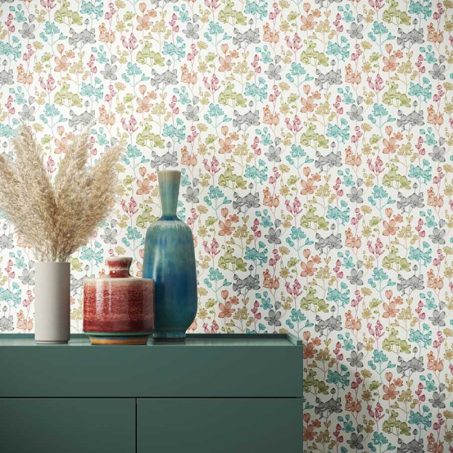 Ohpopsi Jardin Kalina JRD50133W Wallpaper - Russet