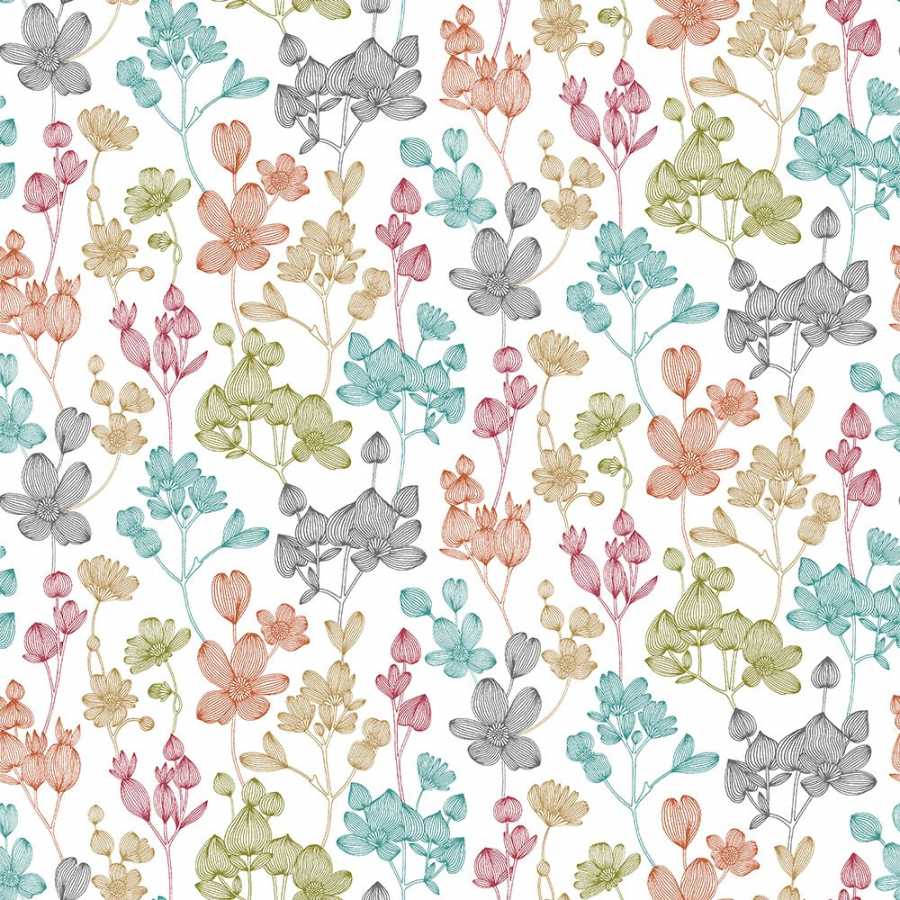 Ohpopsi Jardin Kalina JRD50133W Wallpaper - Russet