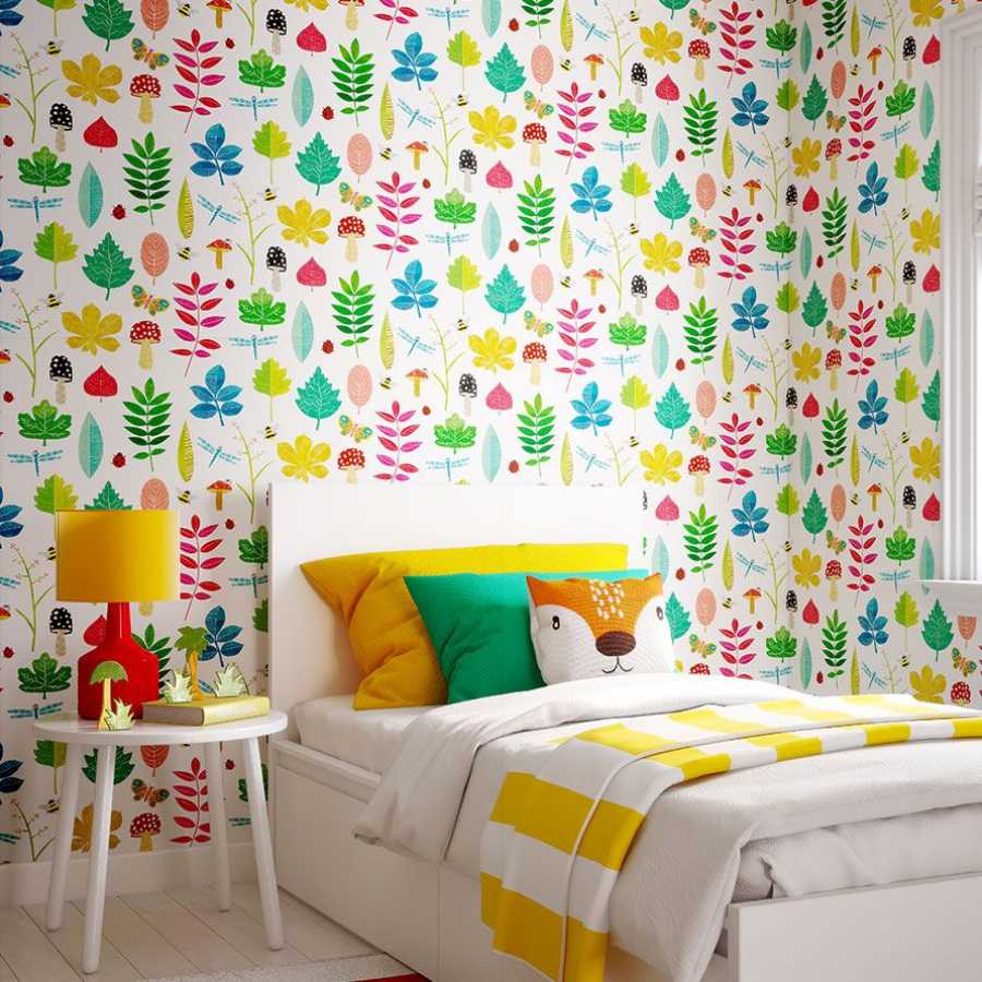 Ohpopsi When I Grow Up Forest Floor WGU50101W Wallpaper - Juicy Fruit