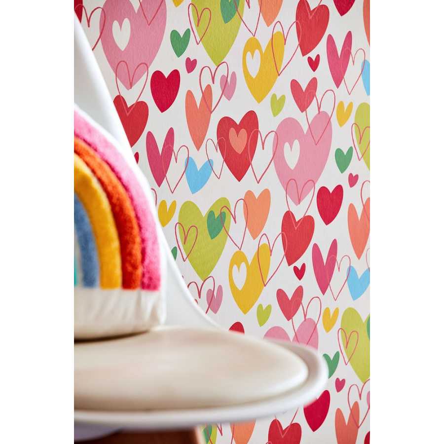 Ohpopsi When I Grow Up Pop Hearts WGU50139W Wallpaper - Tutti Frutti