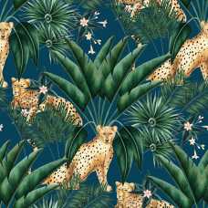 Ohpopsi Wild Jungle Cheetah WLD53106W Wallpaper - Ink