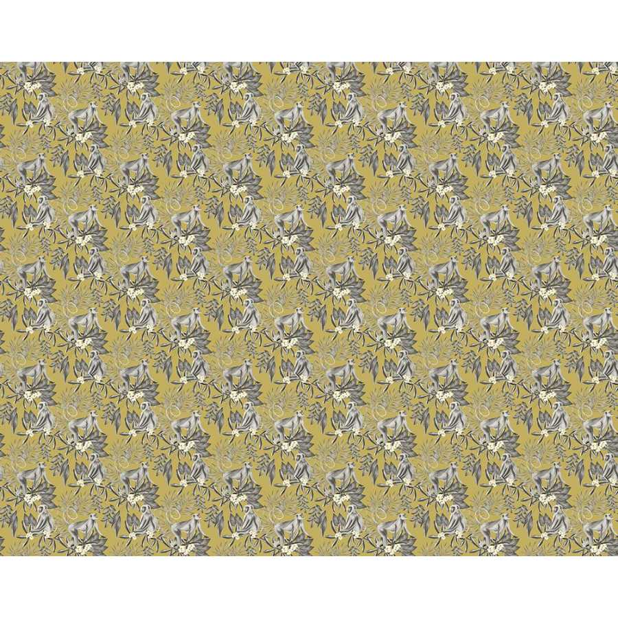 Ohpopsi Wild Morris WLD53110W Wallpaper - Mustard