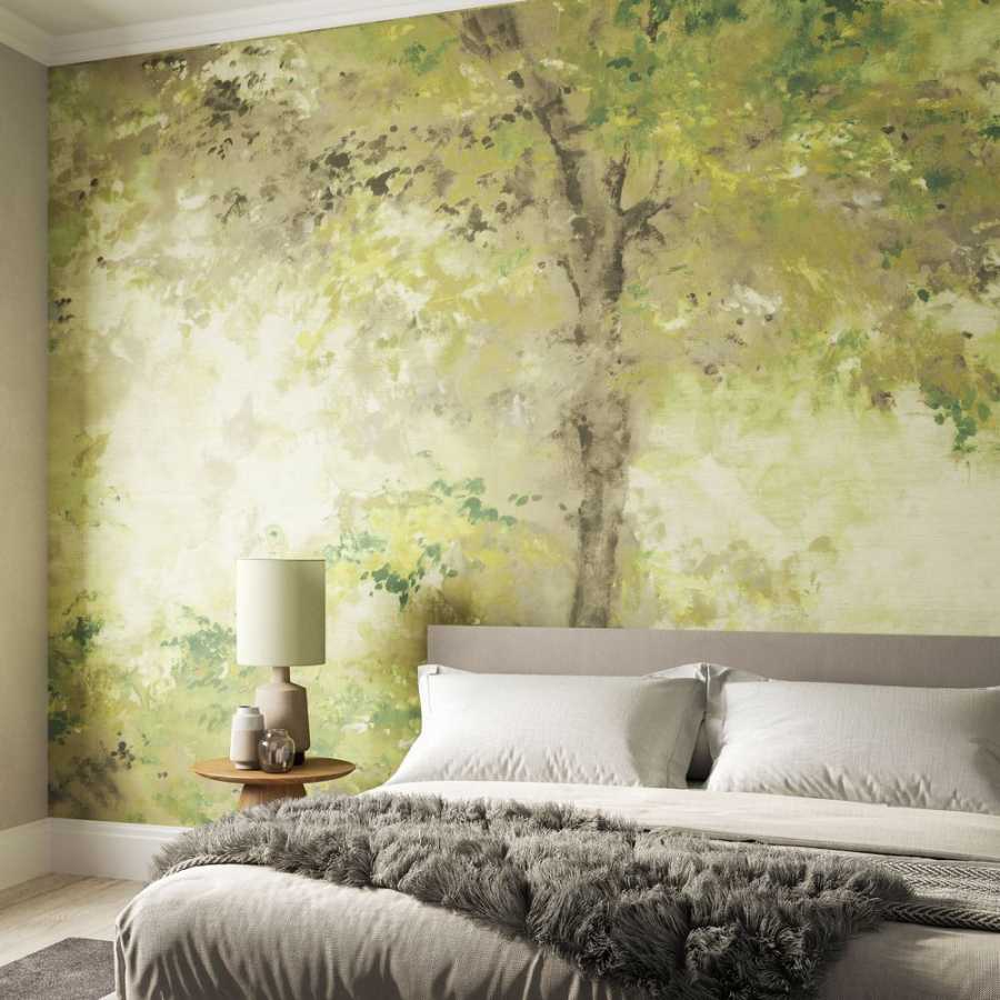 Ohpopsi Seasons Dapple WND50101M Mural Wallpaper - Forest