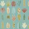 Ohpopsi Glasshouse Leaf Boogie GHS50104W Wallpaper - Seafoam