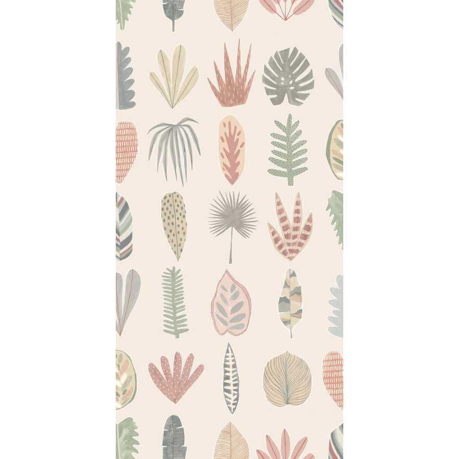 Ohpopsi Glasshouse Leaf Boogie GHS50106W Wallpaper - Linen