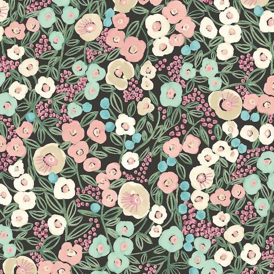 Ohpopsi Glasshouse Flora Ditsy GHS50110W Wallpaper - Midnight