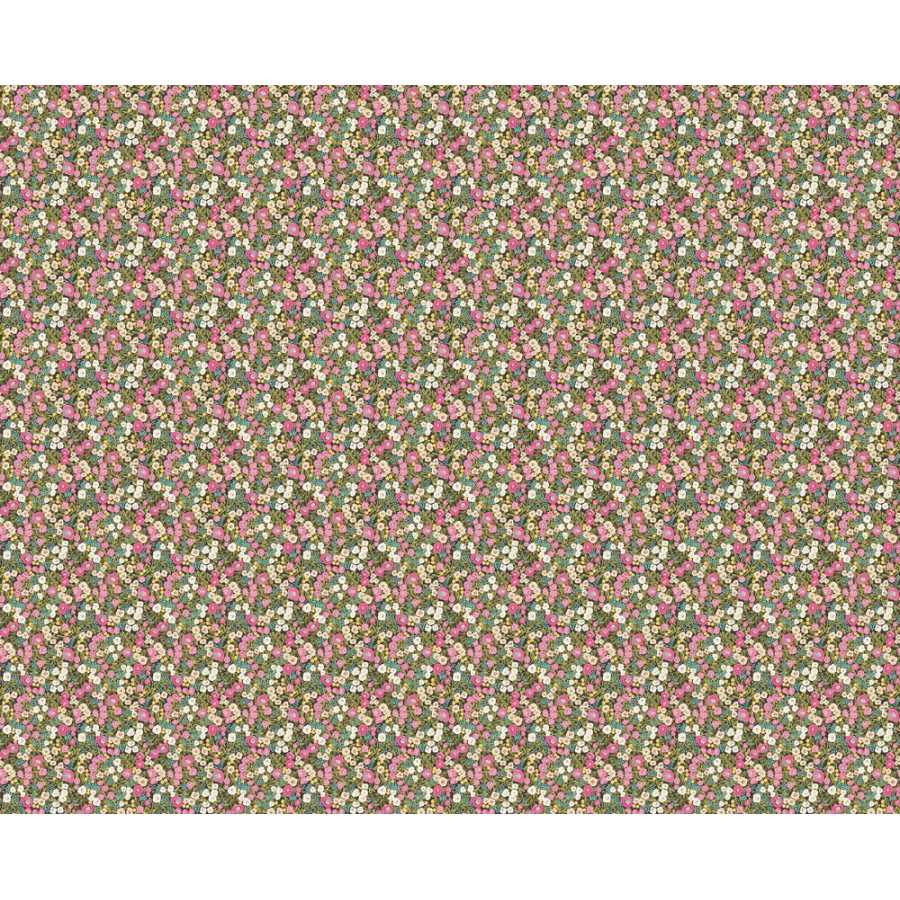 Ohpopsi Glasshouse Flora Ditsy GHS50113W Wallpaper - Fuchsia & Jet